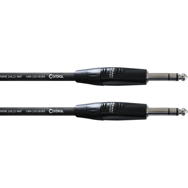 Cordial CIM0.3VV Intro kabel 6.3 mm TRS jack - 6.3 mm TRS jack 0.3m