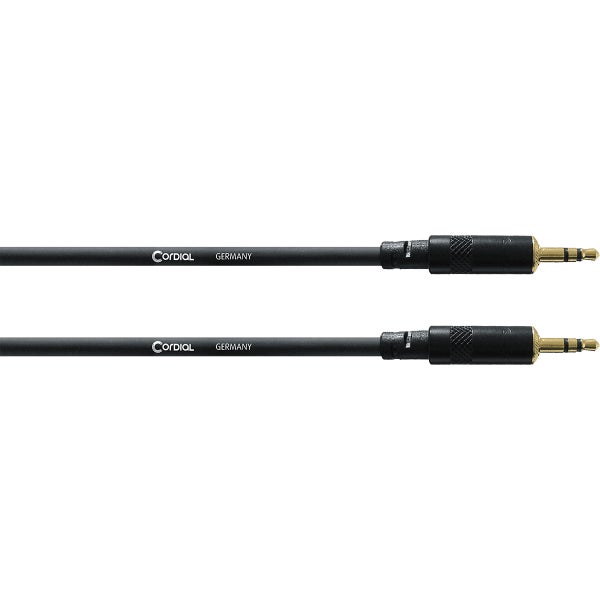 Cordial CFS0.6WW Intro kabel 3.5 mm TRS jack - 3.5 mm TRS jack 0.6m
