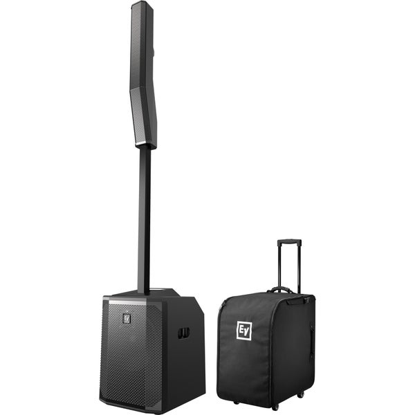 Electro-Voice Evolve 50 zwart + Evolve 50 Rolling Case