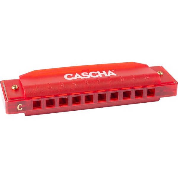 Cascha HH 2273 Fun Blues mondharmonica in C rood