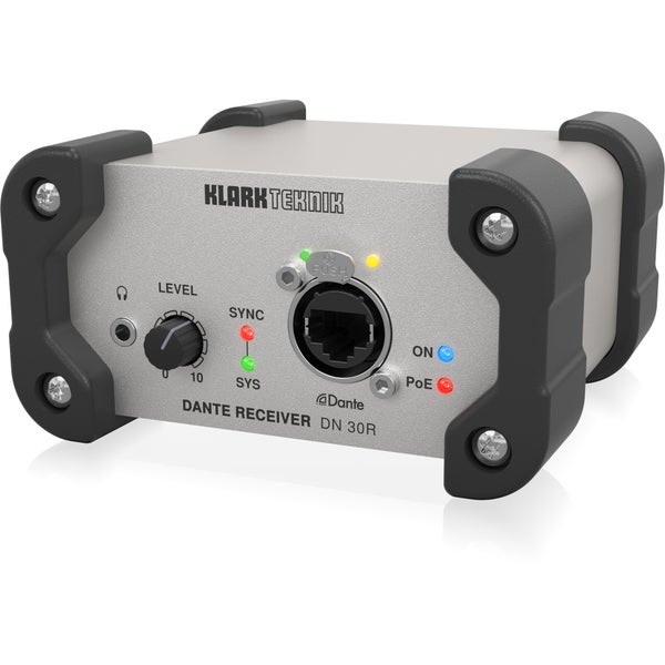 Klark Teknik DN 30R 2-kanaals Dante-ontvanger
