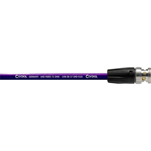Cordial CVP1BB-UHD0837 datakabel BNC- BNC 0.38mm² - 1m