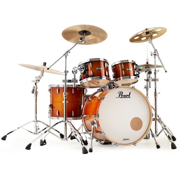 Pearl MCT924XEP/C840 Masters Maple Almond Red Stripe 4-delige shellset