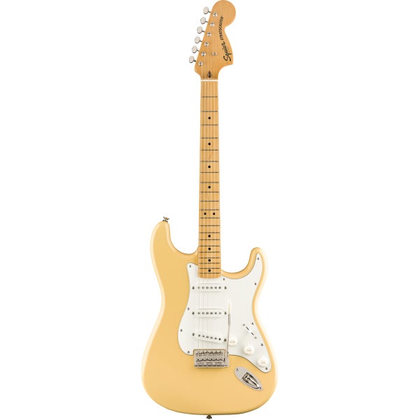 Squier Classic Vibe 70s Stratocaster Vintage White MN elektrische gitaar