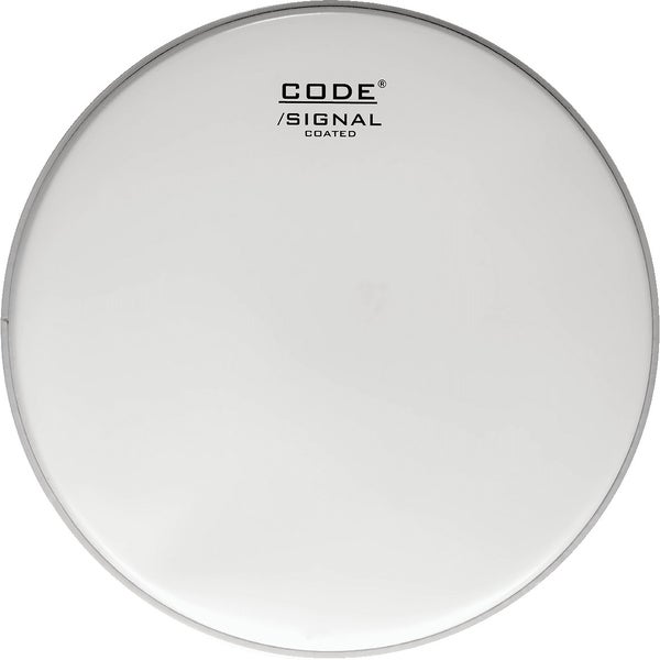 Code Drum Heads BSIGCT22 Signal Coated bassdrumvel met dempring, 22 inch