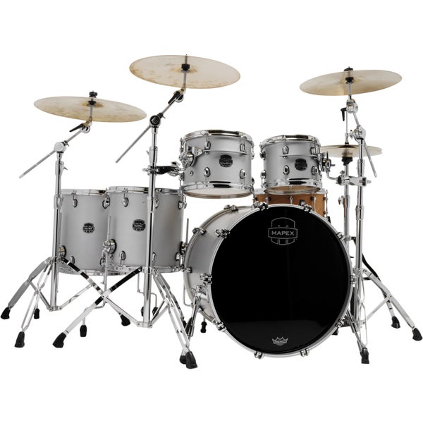 Mapex SE628XBPD Saturn Evolution Birch Stage+ Iridium Silver 5d. shellset