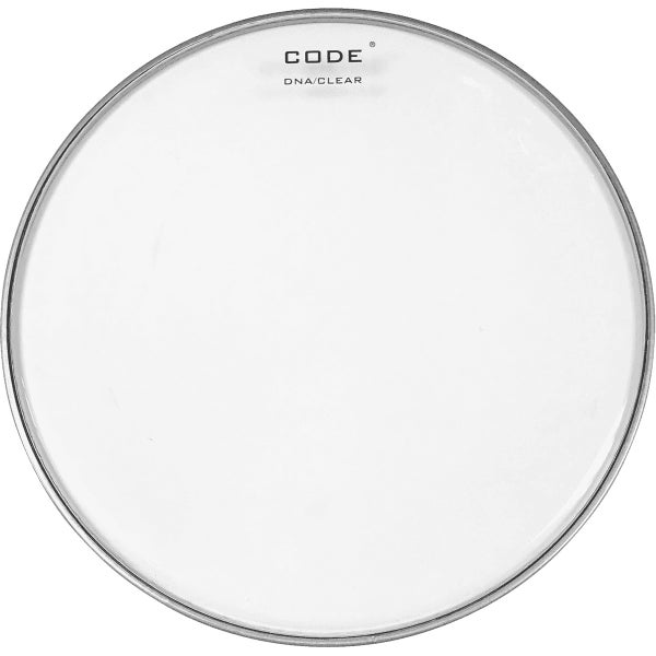 Code Drum Heads DNACL10 DNA Clear tomvel, 10 inch