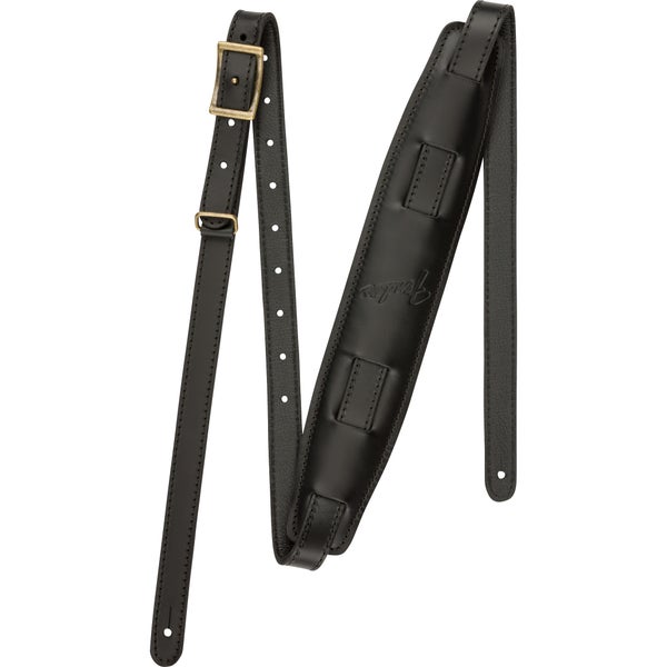 Fender Mustang Saddle Strap Black gitaarband
