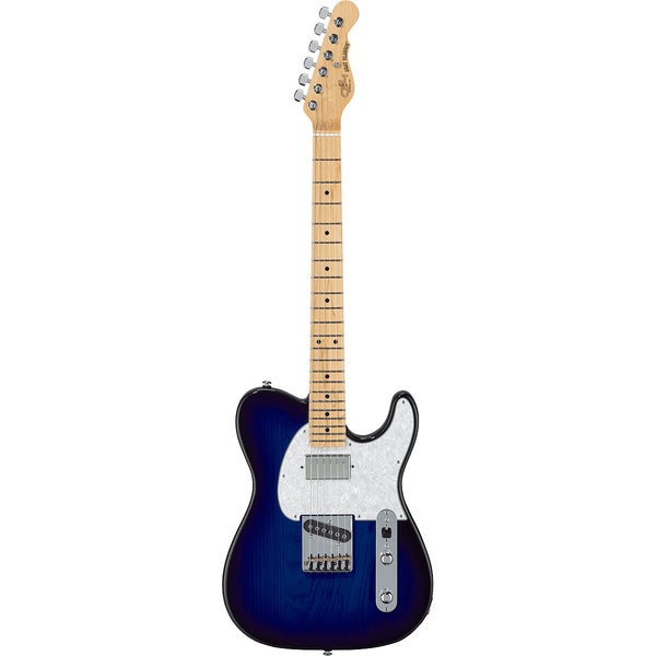 G&L Fullerton Deluxe ASAT Classic Bluesboy Blueburst MN elektrische gitaar met deluxe gigbag