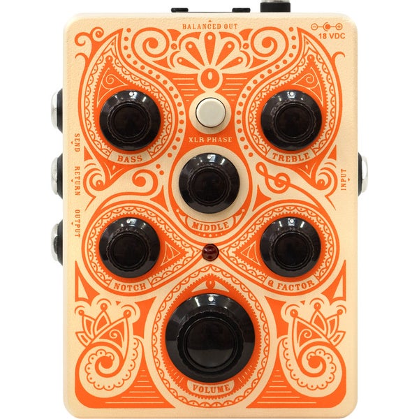Orange Acoustic Pedal akoestische voorversterker