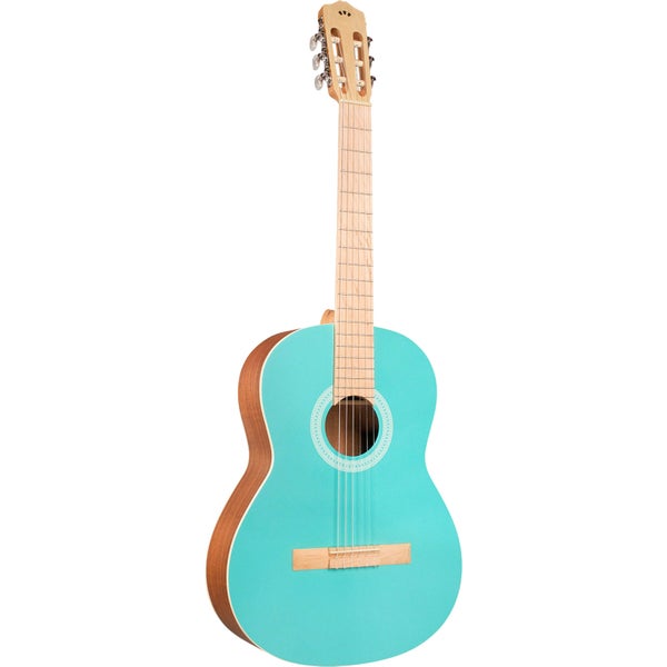 Cordoba Protégé C1 Matiz Aqua 4/4-formaat klassieke gitaar met gigbag