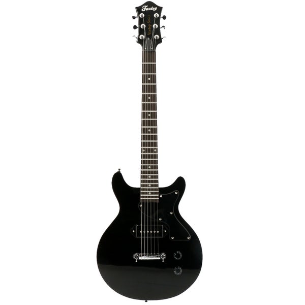 Fazley FDC418BK Black elektrische gitaar