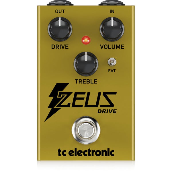 TC Electronic Zeus Drive overdrive met FAT-schakelaar