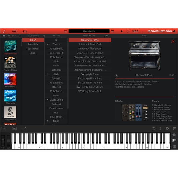IK Multimedia Shipwreck Piano (download)