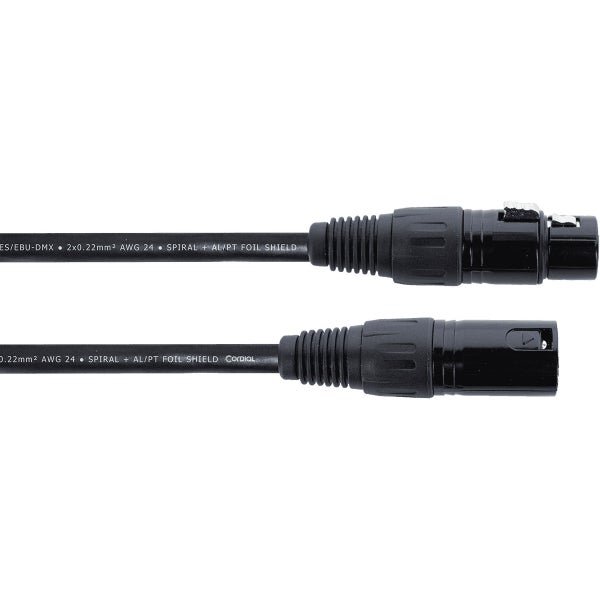 Cordial ED5FM DMX-kabel 3-pins XLR 5 meter
