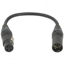 DAP Neutrik 3pF - 5pM DMX verloopkabel