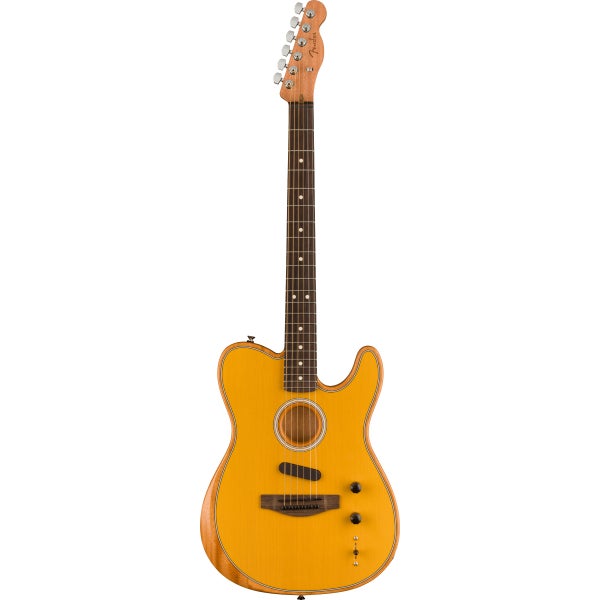 Fender Acoustasonic Player Telecaster Butterscotch Blonde met gigbag