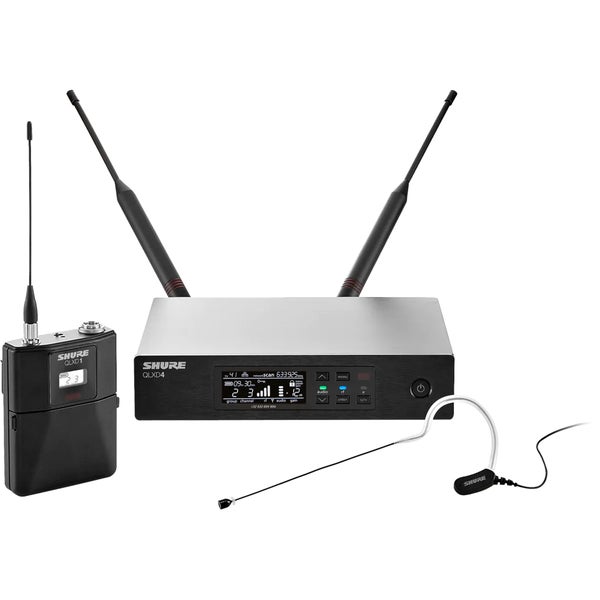 Shure QLXD14E/153B-K51 draadloos earset systeem (606 - 670 MHz)