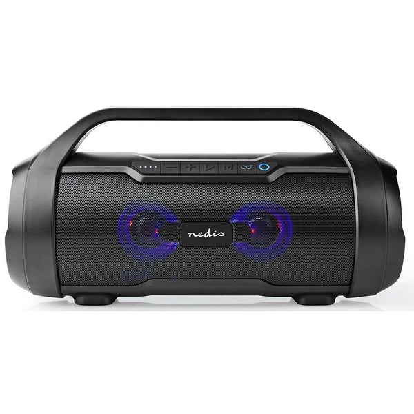 Nedis SPBB310BK Draagbare Bluetooth Party-Boombox 60W