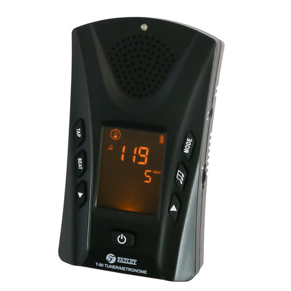 Fazley T-90 desktop tuner met metronoom, thermometer en hygrometer