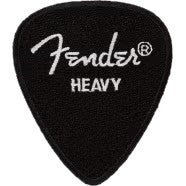 Fender patch Heavy Pick Patch zwart