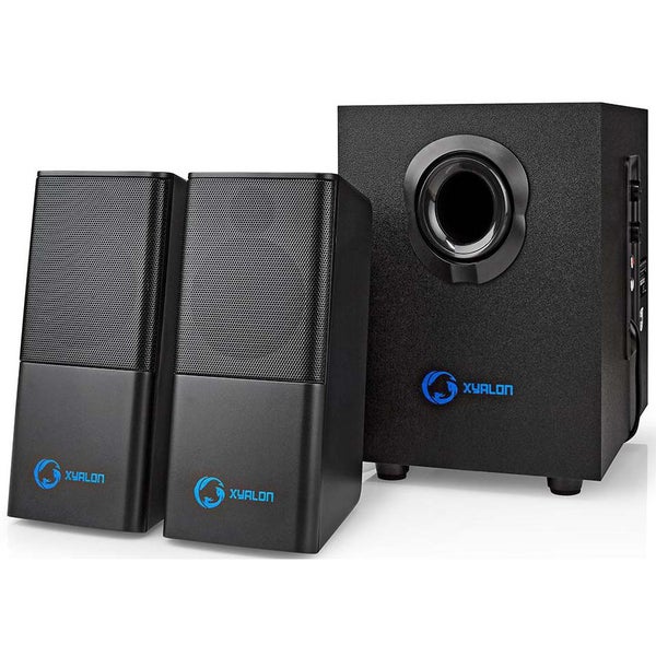 Nedis GSPR10021BK 2.1-stereo gaming speakers voor PC en notebook 3.5 mm