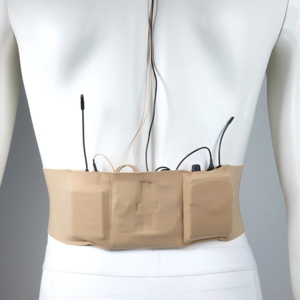 Ursa Straps Medium Double Pouch Waist Strap Beige draagband voor beltpack (100 cm)