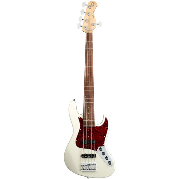 Sadowsky MetroExpress 21-5 Vintage Morado Solid Olympic White 5-snarige elektrische basgitaar