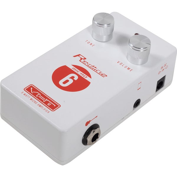 VHT AV-RL-M6 Redline Micro 6 Pedal Board Amp gitaar eindversterker in pedaalformaat