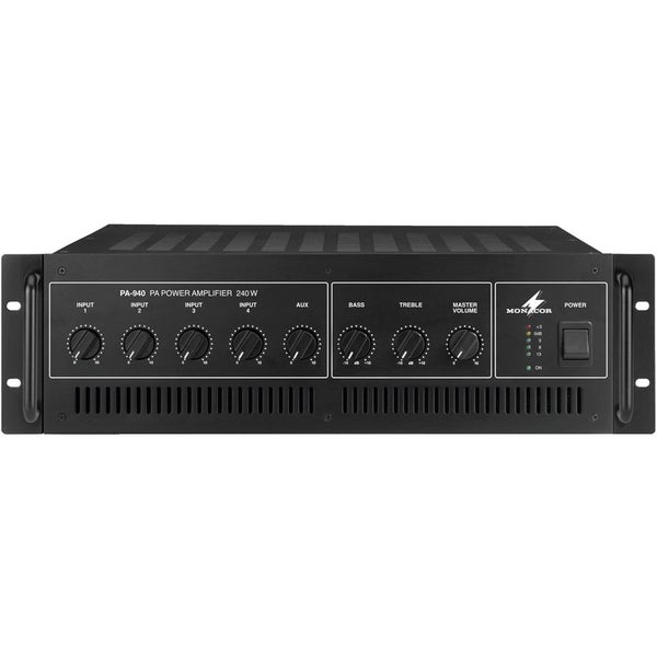Monacor PA-940 mono mixer-versterker
