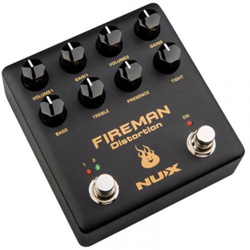 NUX NDS-5 Fireman 2-Channel Distortion Effect Pedal