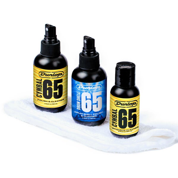 Dunlop 6400 System 65 Kit Cymbal and Drum Care Kit