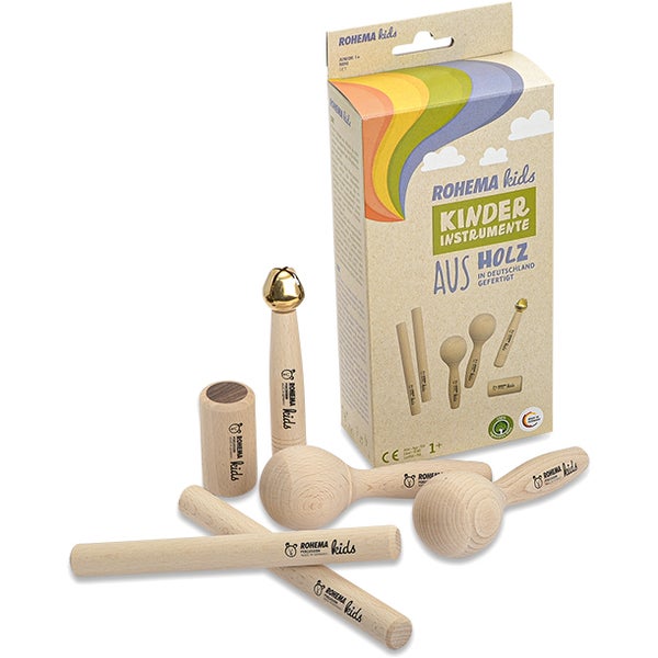 Rohema Junior 1+ Natural Percussion Set voor kinderen