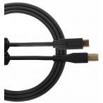 UDG U96001BL USB 2.0 USB-C - USB-B 1.5 meter zwart