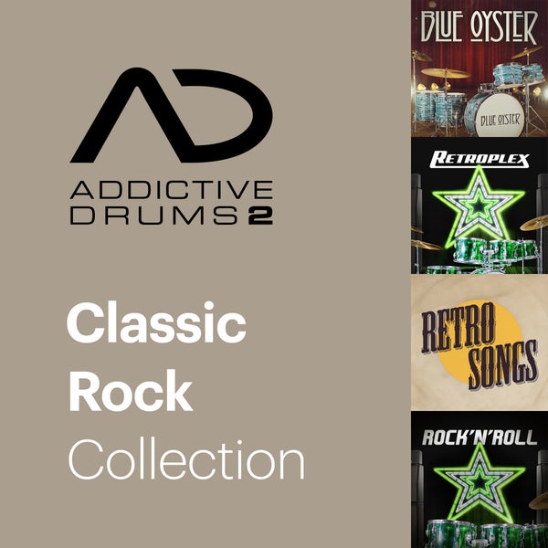 XLN Audio Addictive Drums 2 - Classic Rock Collection (download)