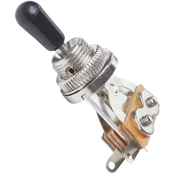 Epiphone Toggle Switch Nickel 3-wegschakelaar met knop voor gitaar