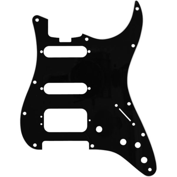 Fender Elite Strat H-S-S Pickguard Black slagplaat voor Fender American Elite Stratocaster