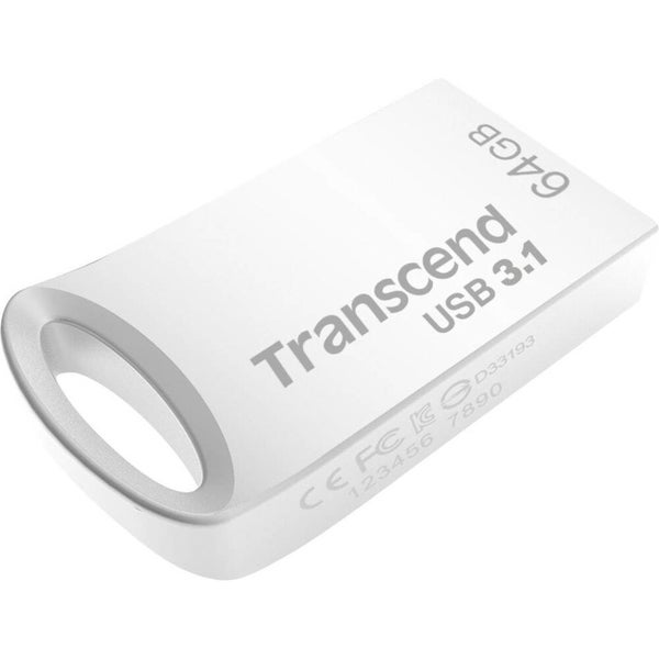 Transcend JetFlash 710S 64 GB USB 3.1 Gen 1 zilver