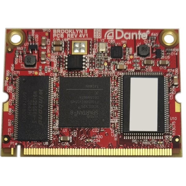 Behringer WING-DANTE Wing Expansion Card voor 64x64 Dante AoIP