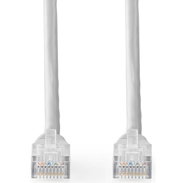 Nedis CCGT85000GY100 CAT5e-kabel U/UTP RJ45 male 10 m grijs