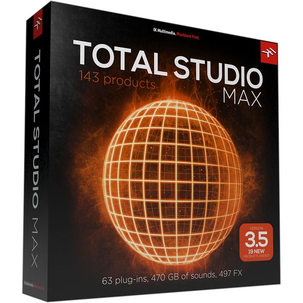 IK Multimedia Total Studio 3.5 MAX virtuele instrumenten (download)