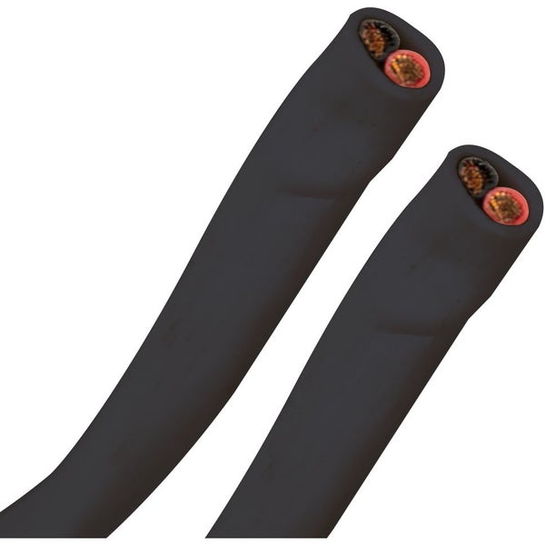 DAP SPC-225-DCA-s2-d0-a3 zwarte speakerkabel, 2x 2.5 mm², 100 meter