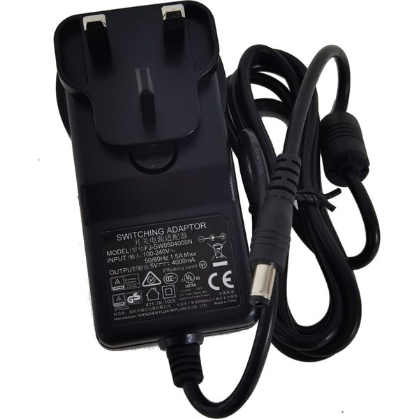 Denon DJ FJ-SW0504000N UK stroomadapter 5VDC 4A
