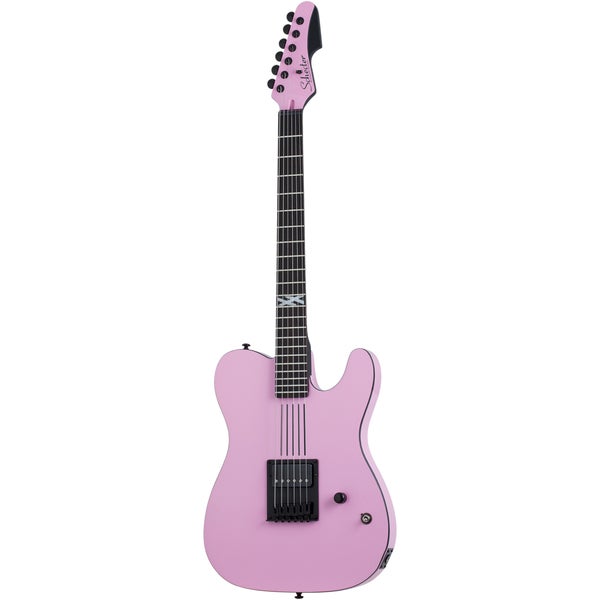 Schecter Machine Gun Kelly Signature PT Downfall Pink elektrische gitaar