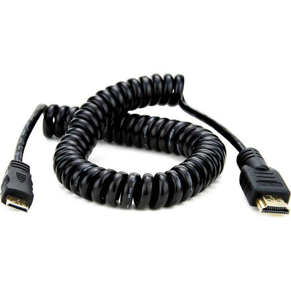 Atomos krulsnoer mini HDMI naar HDMI recht 50-65 cm