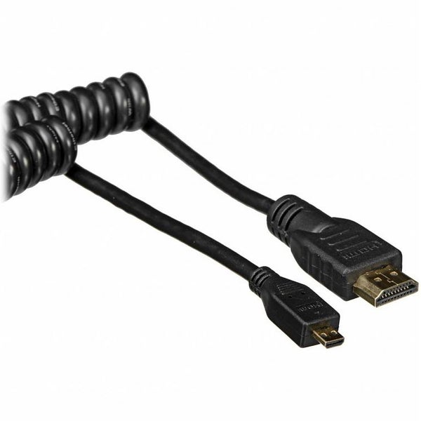 Atomos krulsnoer micro HDMI naar HDMI 50-65 cm (recht)