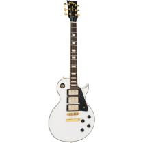 Vintage V1003 ReIssued Arctic White elektrische gitaar met drie humbuckers
