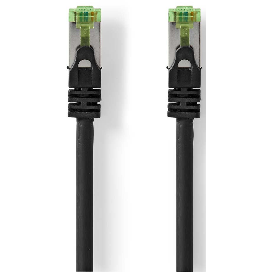 Nedis CCGP85420BK100 CAT7 PiMF kabel RJ45 male 10m zwart