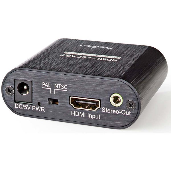 Nedis VCON3459AT HDMI omvormer HDMI-Scart female 18 Gbps 480i