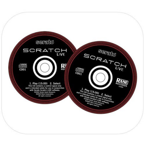 RANE DJ Control Records time-code CD's